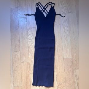 Michael Kors knit dress, xxs, navy